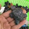 HXSCOO Natural Mineral Crystal Tortoise carvings Stone Crystal Turtle Figurine view 2