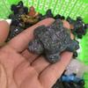 HXSCOO Natural Mineral Crystal Tortoise carvings Stone Crystal Turtle Figurine view 3