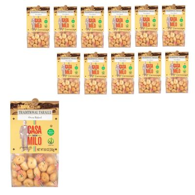 Casa Milo Traditional Taralli (12 x 8.8 ounces)