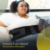 BraceUP Plus Size Back Brace for Woman and Man - Extra Large Lower Back Support with Straps and Compressions, Back Pain Relief, Abdominal Plus Size Binder (3XL 52-62 In) view 2