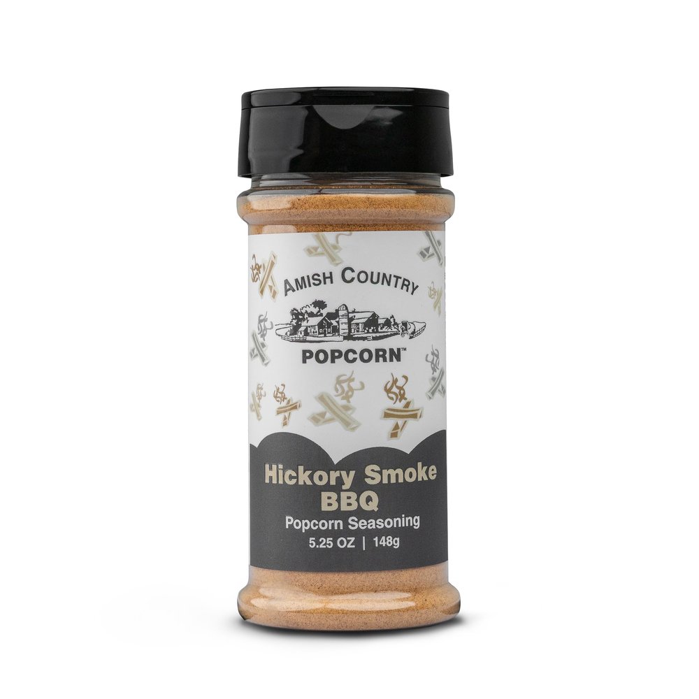 Amish Country Popcorn | Hickory Smoke Barbeque Seasoning - 5.25 oz | Old Fashioned, Non-GMO and Gluten Free