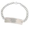 American Medical ID  Stainless Steel Classic Bracelet  Unisex Alert Bracelet (9" for 8.5" Wrist) view 2