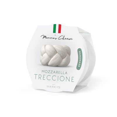Mammas Fresh Mozzarella Treccione Italian Cheese - 8 oz / 227 g - GUARANTEED OVERNIGHT