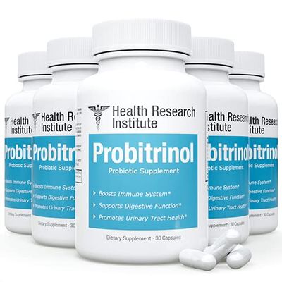 Probitrinol Probiotic - 5 Bottles-150 Capsules - #1 Probiotic Supplement - 100% Natural - Promotes Digestive Health (5)