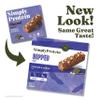 Simply Protein - Cookies and Crme Dipped Bars, 20 Count - Plant Based Protein Snack Bars - Snacks for Kids - 6g Protein, 3g Sugar, 100 Calories - Vegan, Gluten Free, Non GMO, Kosher - 4 Boxes view 3