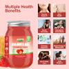 (18 OZ) Irish Sea Moss Gel Raw Vegan Strawberry Flavor 102 Vitamins and Minerals Wild Harvested Non-GMO Immune Defense Booster Thyroid Digestive Support view 4