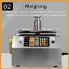 CSY-L15 Flow Weighing Type Automatic Liquid Sauce Filling Machine Honey Sesame Sauce Edible Oil Glue Viscous Liquid 110v/220v view 4