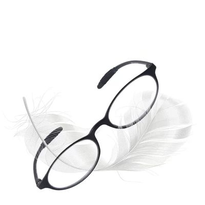 FREAZE Sturdy Reading Glasses Comfort Readers Flexible Glasses Anti Blue Light Computer Eyeglasses Light Weight TR90 Material (Color : Black, Size : +2.5)