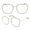 FREAZE Sun Readers Large Frame Reading Glasses Comfortable Wear Readers Multifocus Eyeglasses Light Weight Metal Frame Unisex (Color : AB, Size : 1.0) view 2