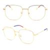 FREAZE Sun Readers Large Frame Reading Glasses Comfortable Wear Readers Multifocus Eyeglasses Light Weight Metal Frame Unisex (Color : B, Size : 1.0) view 2