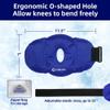 WORLD-BIO Ice Pack for Knee Pain Relief, Reusable Gel Ice Pack for Knee Injury, Replacement Surgery, Bursitis Arthritis, Swelling, Cooling Wrap Cold Compress for Arthritis, Meniscus Tear, Blue view 4