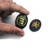 Astroghar Zibu Wealth and Prosperity Angel Symbol Engraved Natural Black Tourmaline Crystal for Reiki Healing view 2