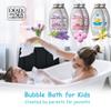 Dead Sea Collection Bubble Bath Kids with Vanilla - Cleansing and Moisturizing Liquid Bath Bubbles - Sweet Almond Oil and Pure Dead Sea Minerals - Pack of 2 Large Bottles (67.6 fl.oz) view 2