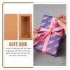 FOMIYES 10pcs Kraft Paper Lipstick Boxes Folding Cosmetic Packing Storage for Elegant Design for Lip Balm and and Portable Wrap Box view 3
