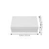 SEWACC 2pcs Kraft Paper Box with Lid Rectangle Paper Boxes for Birthday Wedding 2023 New Year Valentines Easter Party view 2