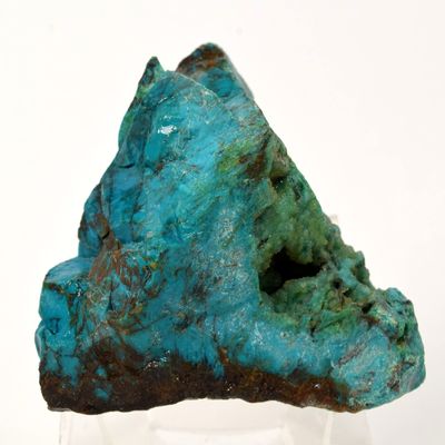 150g Blue Chrysocolla w/Malachite Rough Natural Crystal Cabochon Stone Chalcedony Mineral Rock for Carving - Peru