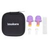 Ear Plugs for Sleeping Noise Cancelling,Reusable Washable Ear Plugs for Noise Reduction,Silicone Sleep Ear Plugs with Storage Box,Earplugs for Concerts,Swimming,Shooting,Snoring,Airplane,Musicians view 1