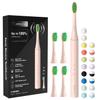 ARISSON Sonic Electric Toothbrush for Adults and Kids, 40,000 VPM Power Toothbrush, 1.5H Fast Charge Ultrasonic Electric Toothbrushes with 2 Minutes Smart Timer, 1.6 Oz Travel Toothbrush, Desert Sand view 1
