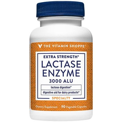 The Vitamin Shoppe Extra Strength Lactase Enzyme Digestive Aid (90 Vegetable Capsules)