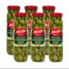 Mezzetta Pitted Castelvetrano Green Olives - Mild Buttery Flavor - Snacking & Recipes - Crisp, Meaty Texture - Perfectly Salted - No Bitterness - Ideal for Salads & Appetizers - 8 Oz Jar - Pack of 6 view 1