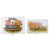 Hobby Lobby Blue Rectangular Gingham Floral Truck Storage Gift Box Set view 2