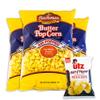 Bachman Air Popped Butter Popcorn (3, 8oz bag) - Variety Pack - Utz Salt and Pepper Potato Chips (1, 2.75oz bag) - Gourmet Buttery Popcorn - 4 Bags Total view 1