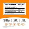 BulkSupplements.com L-Ornithine HCl Capsules - L-Ornithine Hydrochloride, L-Ornithine 1000mg - Amino Acids Supplement, Gluten Free, 2 Capsules per Serving, 180 Count (Pack of 1) view 2