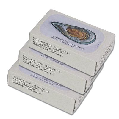 Jose Gourmet Fried Mussels in Marinade 7/10, 110g 3-Pack