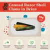 Jose Gourmet Razor Shells in Brine 6/8, 110g 3-Pack view 3