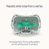 SNOOZ Pro - Smart White Noise Machine & Travel Case - Real Fan Inside, Non-Looping White Noise, Adjustable Tone & Volume - App-Based Remote Control & Sleep Timer (Cotton) view 3