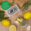 Canned Sardines with Lemon and Olive Oil by Jose Gourmet, Wild Caught Portuguese Sardines, Canned Fish in Olive Oil, Omega 3, Fair Trade, 125g Can, Pack of 3 view 4