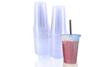 Miley Supply [50 Count] 20 oz. Clear Plastic Cups - 50 pcs view 1