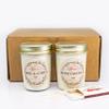 Red Barn Candle Company Aromatherapy Gift Set - Summer Collection - 100% Natural Soy Wax & Essential Oil Infused - Sage & Citrus and Honeysuckle Scented Non-Toxic Candles - (8 oz, 2-Pack) view 1