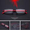 FREAZE TR90 Reading Glasses Light Weight Computer Readers Unisex Trendy Eyeglasses Sturdy Durability Presbyopia Eyeglasses +3.5 (Color : Red, Size : +1.5) view 2