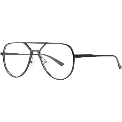 FREAZE Aviator Sunglasses Photochromic Reading Glasses Retro Metal Frame Eyeglasses Multifocus Computer Readers +1.75 (Color : Gun, Size : +1.75)