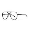 FREAZE Aviator Sunglasses Photochromic Reading Glasses Retro Metal Frame Eyeglasses Multifocus Computer Readers +1.75 (Color : Black, Size : +1.25) view 1