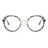 2 Pack Transition Photochromic Bifocal Reading Glasses for Women computer Fashion round Readers Sunglasses (2pcs-black&leopard, 3.75, multiplier_x) view 4