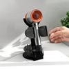 Hair Dryer Stand Holder, Attachment Parts Organizer, Home Bathroom Salon Iron Ergonomic Hair Dryer Rack for Diffuser Nozzle view 2
