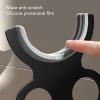 Hair Dryer Stand Holder, Attachment Parts Organizer, Home Bathroom Salon Iron Ergonomic Hair Dryer Rack for Diffuser Nozzle view 3