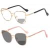 2 Pack Transition Photochromic Bifocal Reading Glasses for Women Stylish Retro rhinestone cat eye Computer Readers (2PCS-pink&leopard, 1, multiplier_x) view 1
