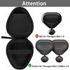 Aenllosi for Theragun Mini Plus/Mini 3.0/mini 2.0 Handheld Electric Massage Gun Hard Case,Replace Head & USB Charging Cable Organizer (Case Only,Black) view 2