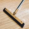 GANAZONO Broom Dustpan Scraper Set Long Handle Stand Up Broom Combo Dustpan for Home Kitchen Room Office Lobby Floor view 2