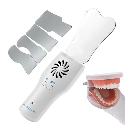 Dental Automatic Defog Mirrors Oral Photography Reflector Glass for Buccal Lingual Picture Dentist Tool
