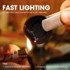 MEKER Quick Light Charcoal Briquettes, Charcoal Disk Lights, 33 mm Nature Coal Disks, Instant Fire Coal Tablet, Charcoal Burner (100Pcs) view 2