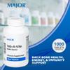 MAJOR Tab-A-Vite Multivitamin Tablets - Gluten-Free Multivitamin for Adults, Supports Overall Health, Multimineral Supplement, 1000 Count view 2