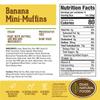 DIJAS Natural Foods Plant-Based 36-Vegan Mini Muffins ONLY $0.97-oz! Natural and Preservative Free Ingredients, Delicious Snack and Breakfast (36 Muffins) (Banana) view 2