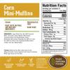 DIJAS Natural Foods Plant-Based 36-Vegan Mini Muffins ONLY $0.97-oz! Natural and Preservative Free Ingredients, Delicious Snack and Breakfast (36 Muffins) (Corn) view 2