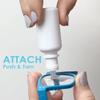 Eye Drop Aid for Bottles, Pipettes, and Vials | Eye Drop Guide for Seniors and Elderly, Eye Drop Dispenser, Eye Drop Applicator, Eye Drop Helper, Eye Drop Glasses (Glasses Only) view 2