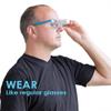 Eye Drop Aid for Bottles, Pipettes, and Vials | Eye Drop Guide for Seniors and Elderly, Eye Drop Dispenser, Eye Drop Applicator, Eye Drop Helper, Eye Drop Glasses (Glasses Only) view 4
