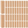 AUEAR, 50 Pack Kraft Paper Lipstick Boxes Empty Lip Gross Box 3.35"x0.79"x0.79" Rectangle Balm Perfume Essence Oil Packaging Cases for DIY Gloss Gift view 1